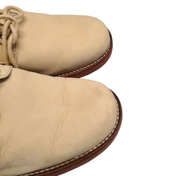 UGG Shoes Mens Size 10 Tan Klayton Lace Up Oxford Classic Preppy - Picture 9 of 13